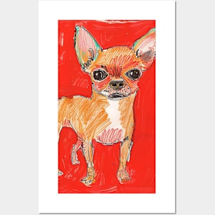 Funny Chihuahua Lover Gift Posters and Art